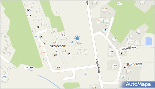 Skorochów, Skorochów, 4j, mapa Skorochów