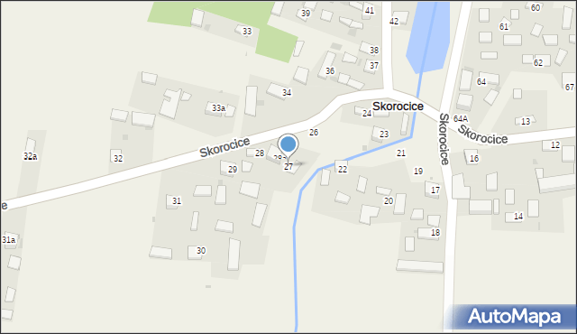 Skorocice, Skorocice, 27, mapa Skorocice