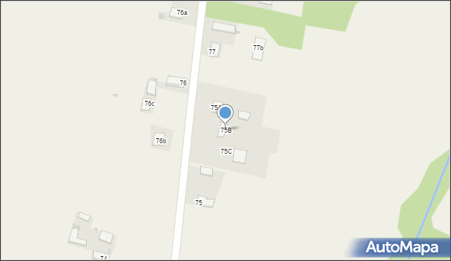 Skorocice, Skorocice, 75B, mapa Skorocice