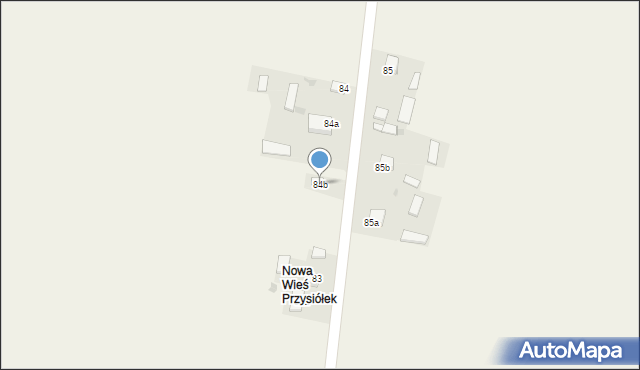 Skorocice, Skorocice, 84b, mapa Skorocice