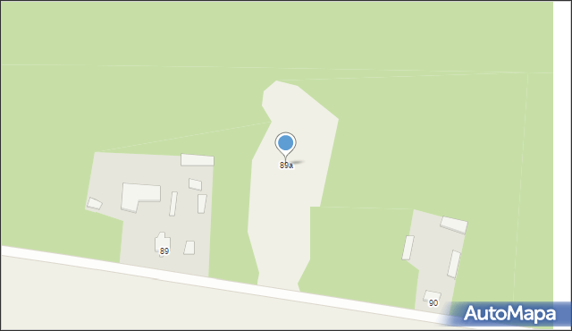 Skórzec, Skórzec, 89a, mapa Skórzec