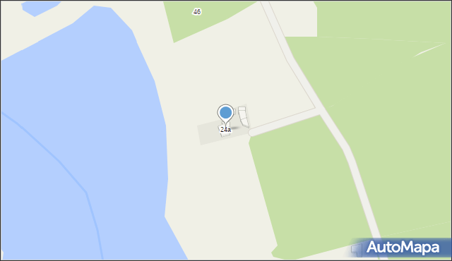 Skórzenno, Skórzenno, 24a, mapa Skórzenno