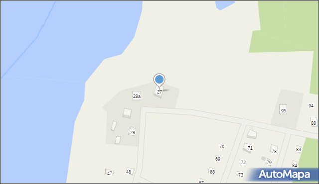Skórzenno, Skórzenno, 27, mapa Skórzenno