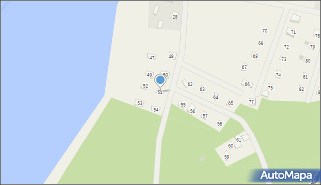 Skórzenno, Skórzenno, 51, mapa Skórzenno