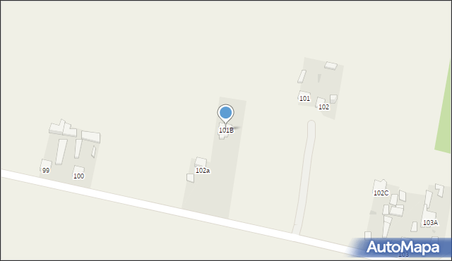 Skotniki, Skotniki, 101B, mapa Skotniki