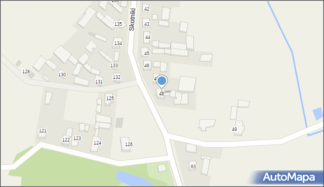 Skotniki, Skotniki, 48, mapa Skotniki