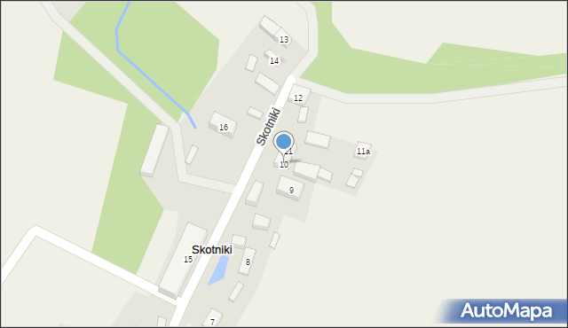 Skotniki, Skotniki, 10, mapa Skotniki