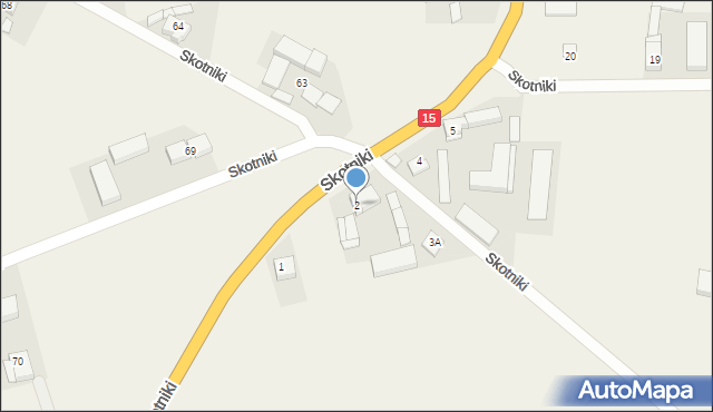 Skotniki, Skotniki, 2, mapa Skotniki