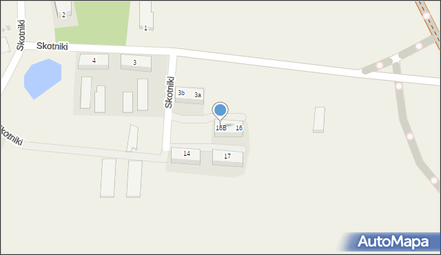 Skotniki, Skotniki, 16B, mapa Skotniki