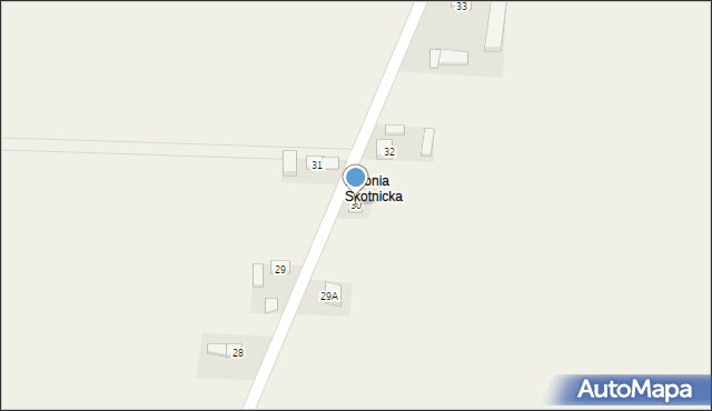 Skotniki, Skotniki, 30, mapa Skotniki