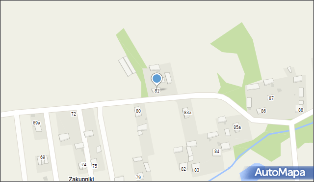 Skotniki Duże, Skotniki Duże, 81, mapa Skotniki Duże