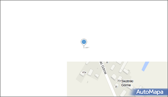 Skotniki Górne, Skotniki Górne, 41A, mapa Skotniki Górne