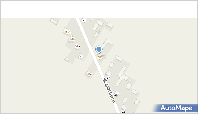 Skotniki Górne, Skotniki Górne, 48, mapa Skotniki Górne