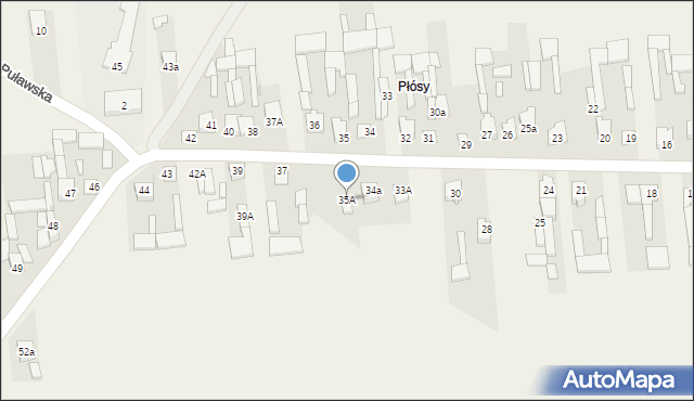 Skowieszyn, Skowieszyn, 35A, mapa Skowieszyn