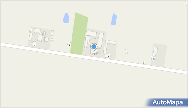 Skowroda Północna, Skowroda Północna, 5, mapa Skowroda Północna