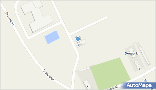 Skowronki, Skowronki, 4, mapa Skowronki