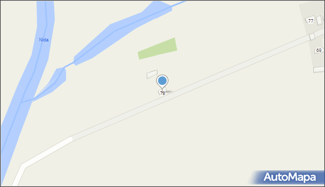 Skowronno Dolne, Skowronno Dolne, 78, mapa Skowronno Dolne