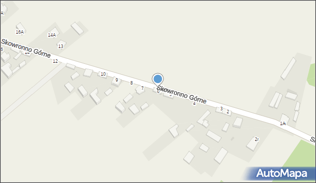 Skowronno Górne, Skowronno Górne, 6, mapa Skowronno Górne