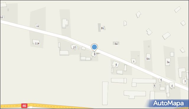 Skowronów, Skowronów, 9, mapa Skowronów