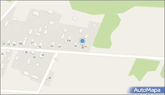 Skroblaki, Skroblaki, 45, mapa Skroblaki