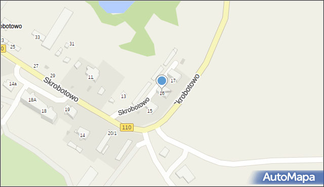 Skrobotowo, Skrobotowo, 16, mapa Skrobotowo