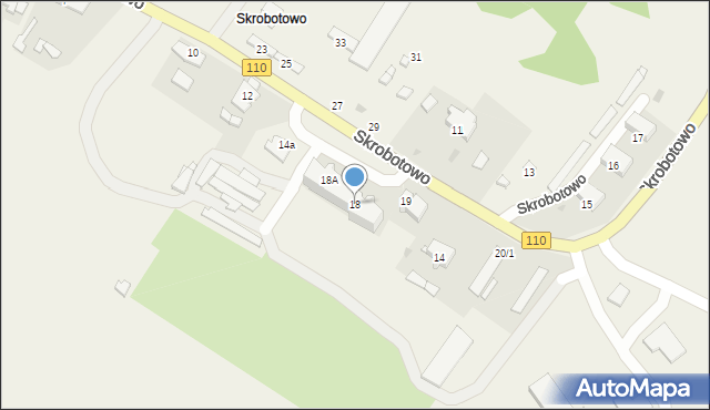 Skrobotowo, Skrobotowo, 18, mapa Skrobotowo