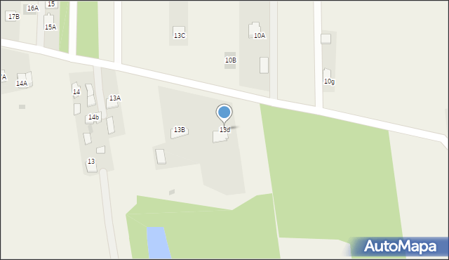 Skrobów, Skrobów, 13d, mapa Skrobów