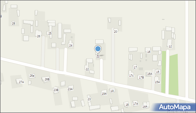 Skrobów, Skrobów, 21, mapa Skrobów