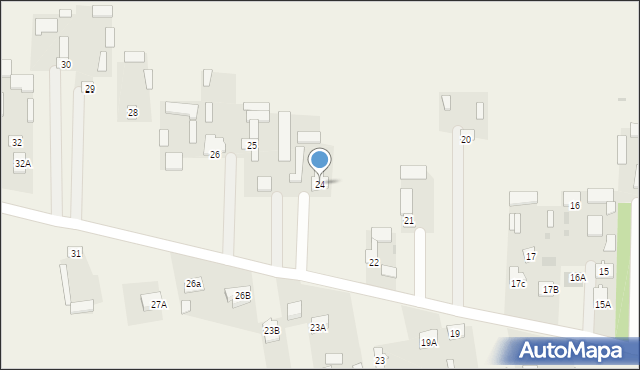 Skrobów, Skrobów, 24, mapa Skrobów