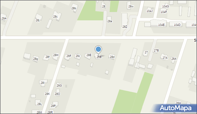 Skrobów-Kolonia, Skrobów-Kolonia, 26B, mapa Skrobów-Kolonia