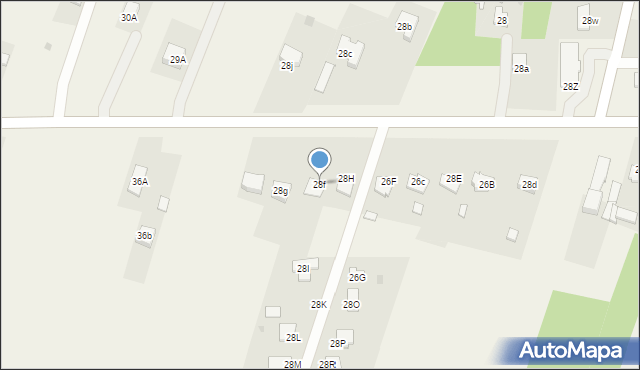Skrobów-Kolonia, Skrobów-Kolonia, 28f, mapa Skrobów-Kolonia