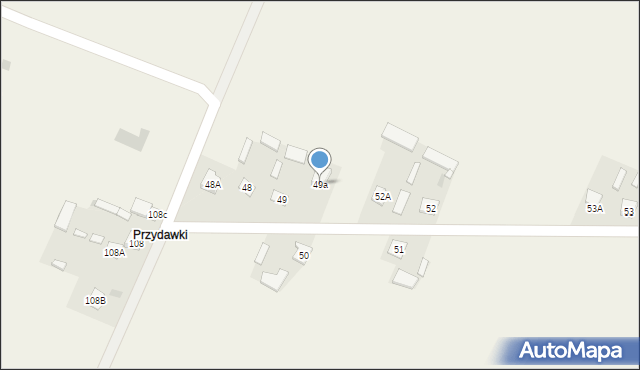 Skrobów-Kolonia, Skrobów-Kolonia, 49a, mapa Skrobów-Kolonia