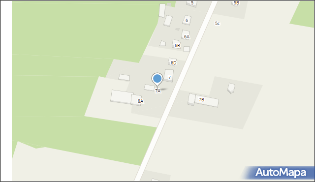Skrobów-Kolonia, Skrobów-Kolonia, 7A, mapa Skrobów-Kolonia