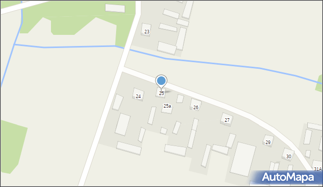 Skroda Wielka, Skroda Wielka, 25, mapa Skroda Wielka