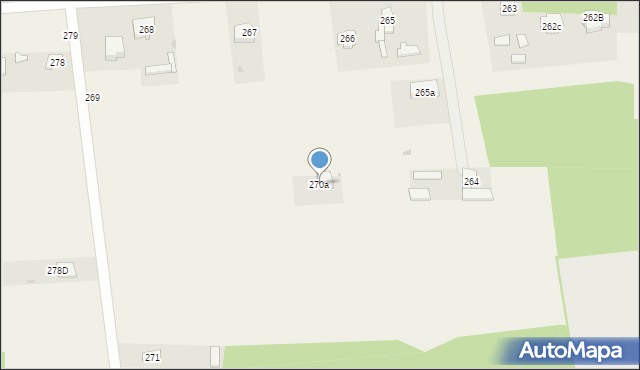 Skronina, Skronina, 270a, mapa Skronina