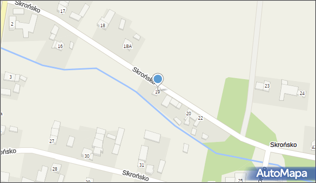 Skrońsko, Skrońsko, 19, mapa Skrońsko
