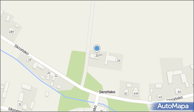 Skrońsko, Skrońsko, 23, mapa Skrońsko