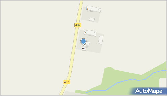 Skrońsko, Skrońsko, 9a, mapa Skrońsko
