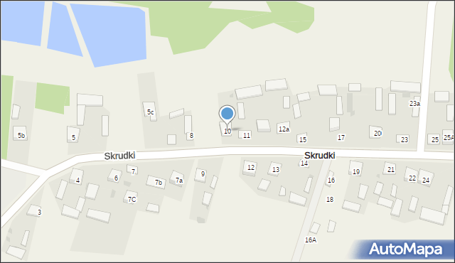 Skrudki, Skrudki, 10, mapa Skrudki