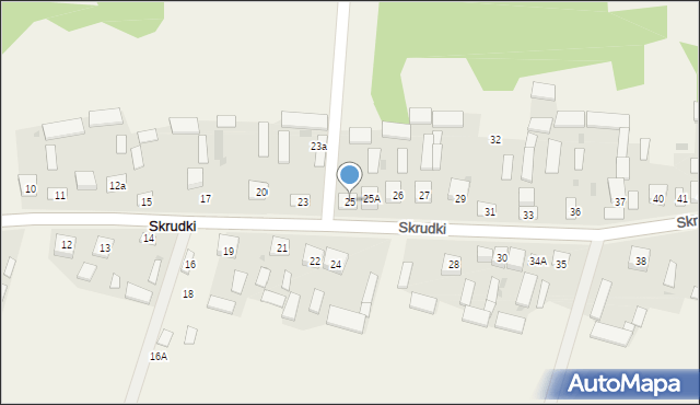 Skrudki, Skrudki, 25, mapa Skrudki