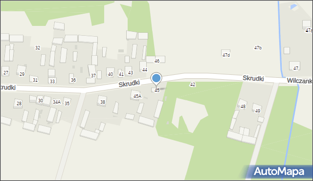 Skrudki, Skrudki, 45, mapa Skrudki