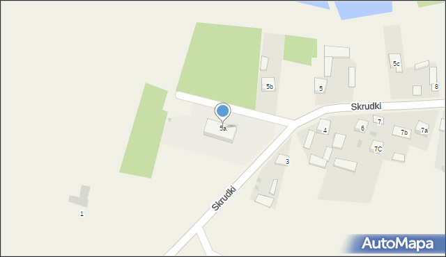Skrudki, Skrudki, 5a, mapa Skrudki
