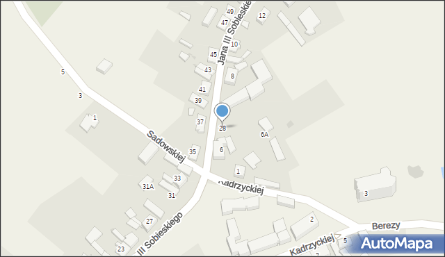 Skrzatusz, Skrzatusz, 28, mapa Skrzatusz