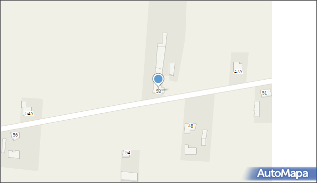 Skrzelew, Skrzelew, 53, mapa Skrzelew