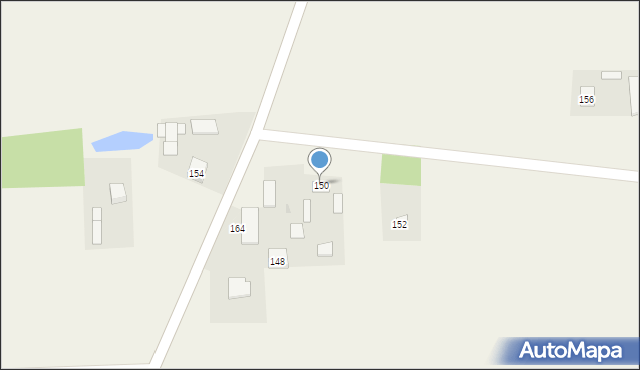 Skrzeszew, Skrzeszew, 150, mapa Skrzeszew