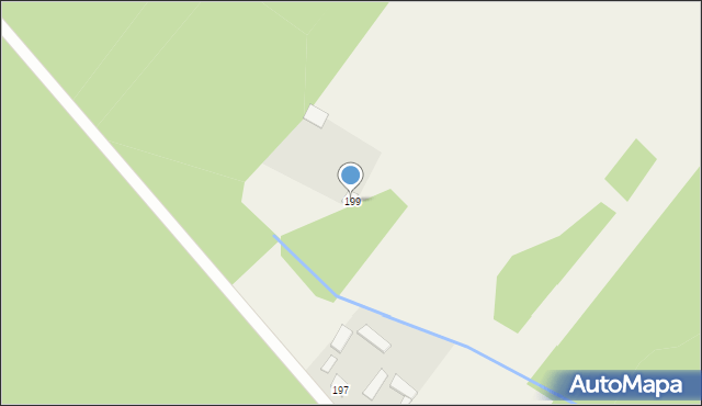 Skrzeszew, Skrzeszew, 199, mapa Skrzeszew