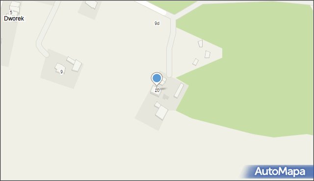 Skrzeszewo, Skrzeszewo, 10, mapa Skrzeszewo