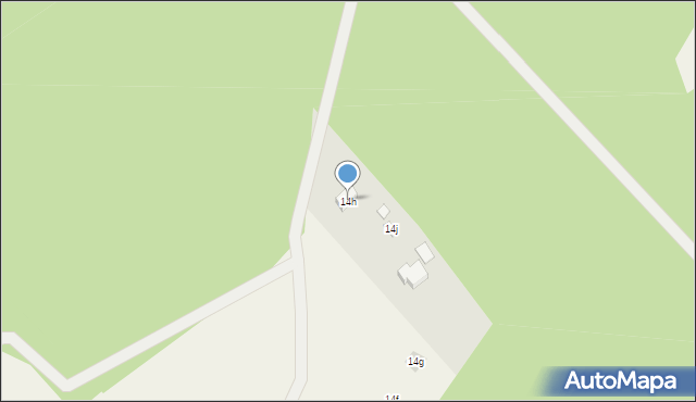 Skrzeszewo, Skrzeszewo, 14h, mapa Skrzeszewo