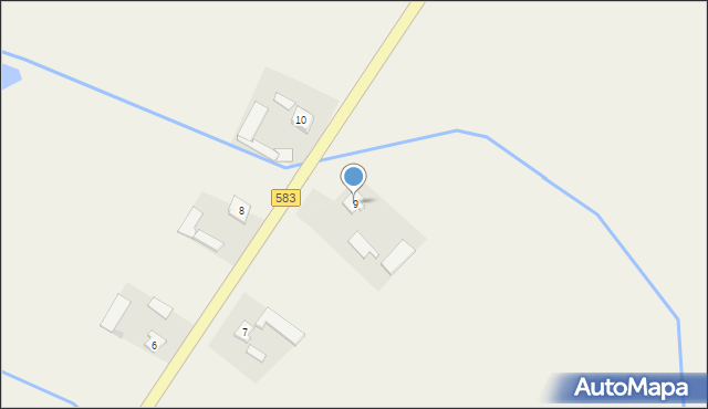 Skrzeszewy, Skrzeszewy, 9, mapa Skrzeszewy