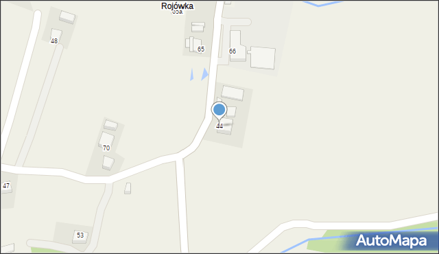 Skrzętla-Rojówka, Skrzętla-Rojówka, 44, mapa Skrzętla-Rojówka